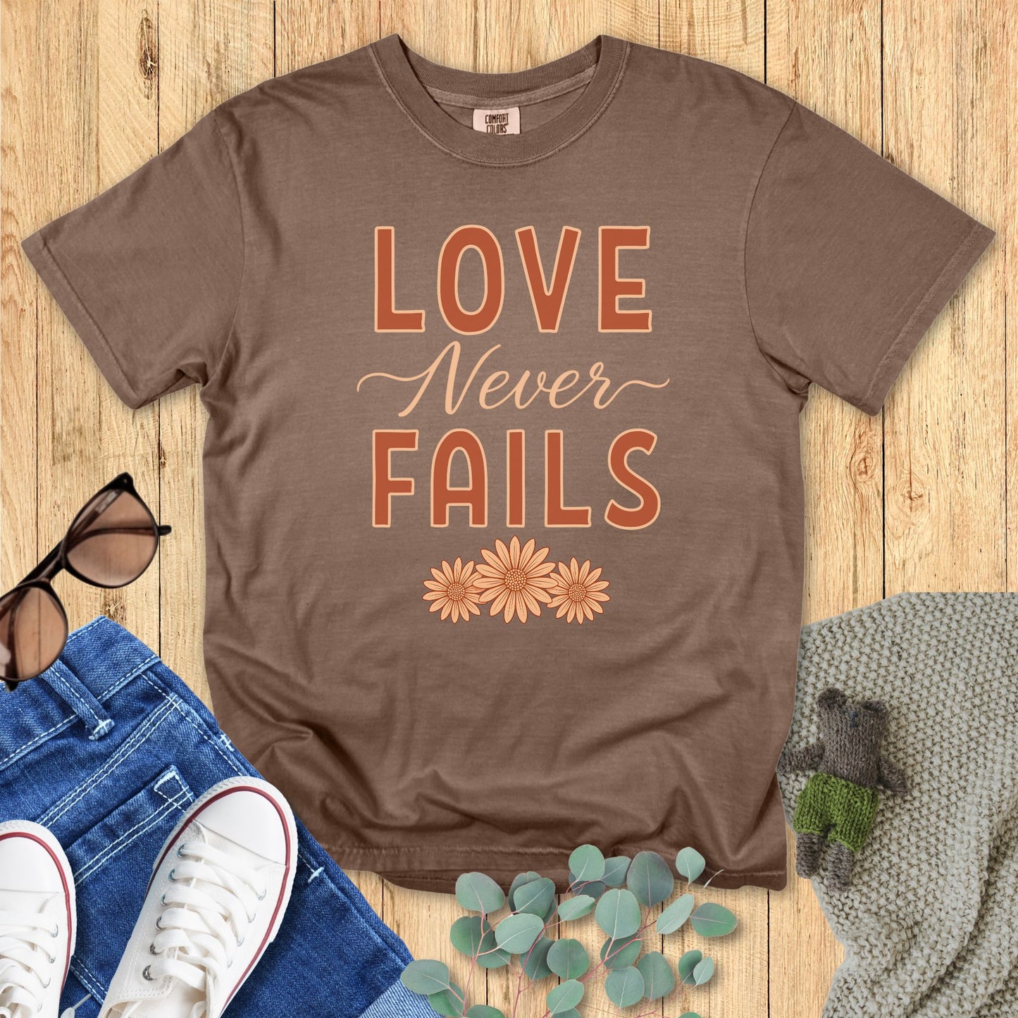 Love Never Fails T-Shirt