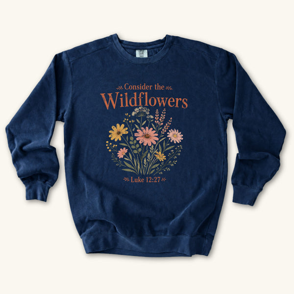 Consider the Wildflowers Boho Sweatshirt