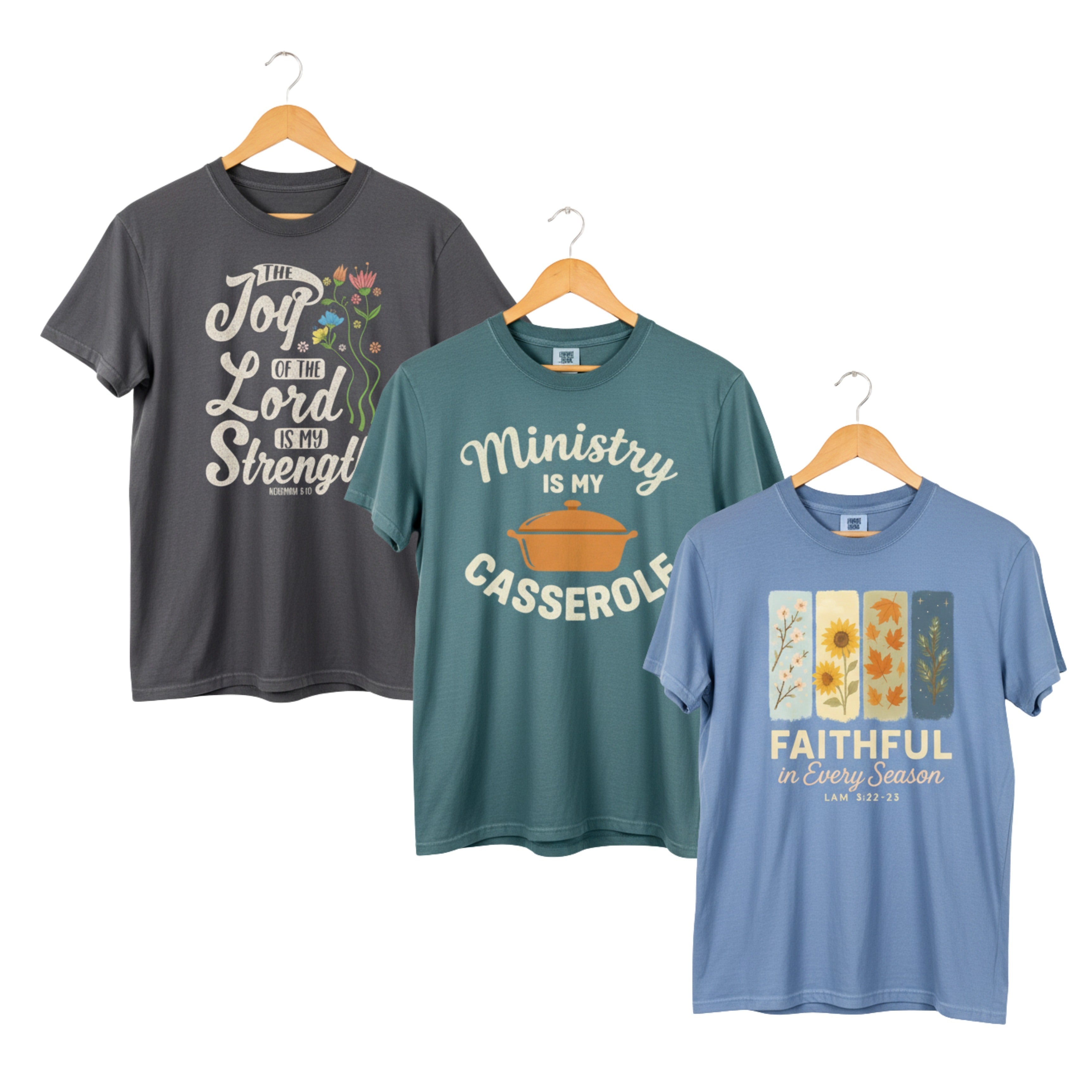 Any 3 T-Shirts – Save $3 Each & 🚚 Free Shipping (3-Pack Bundle)