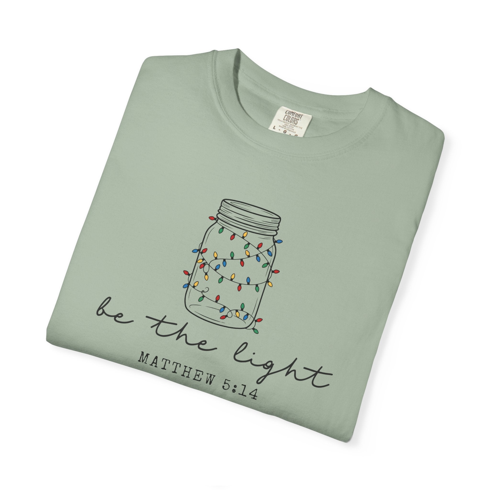 Be the Light Mason Jar T-Shirt