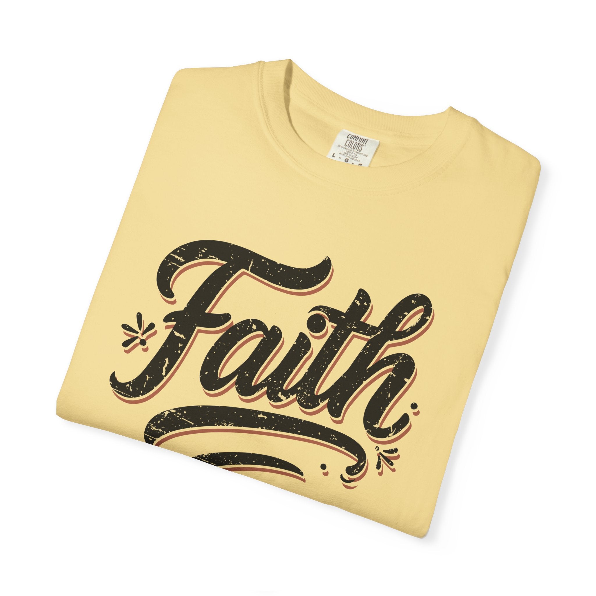 Bold "Faith" Vintage T-Shirt