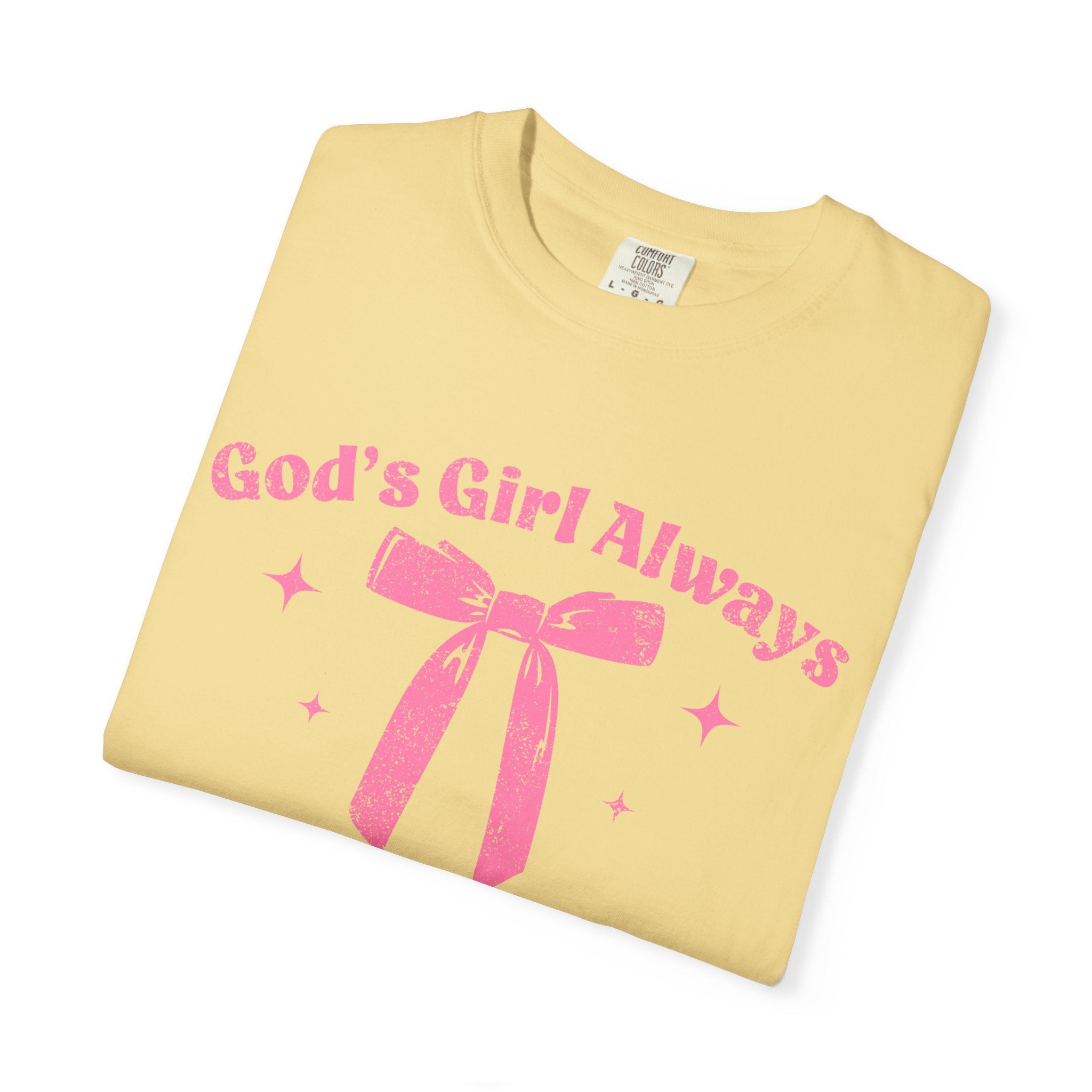 God’s Girl Always Bow T-Shirt