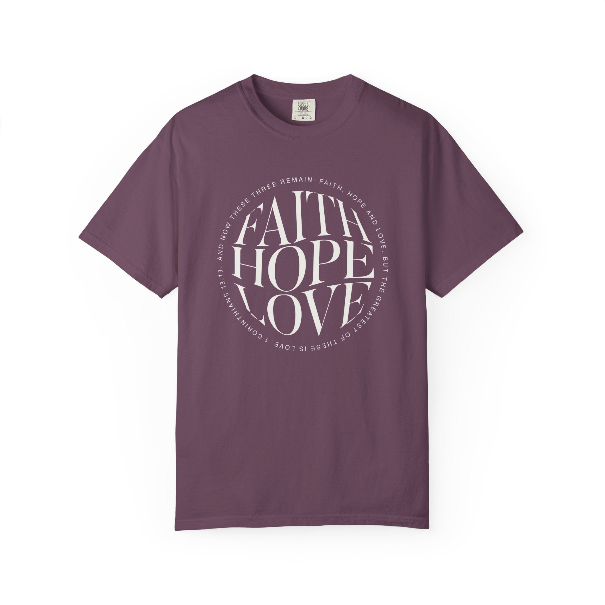 Faith Hope Love Minimalist T-shirt