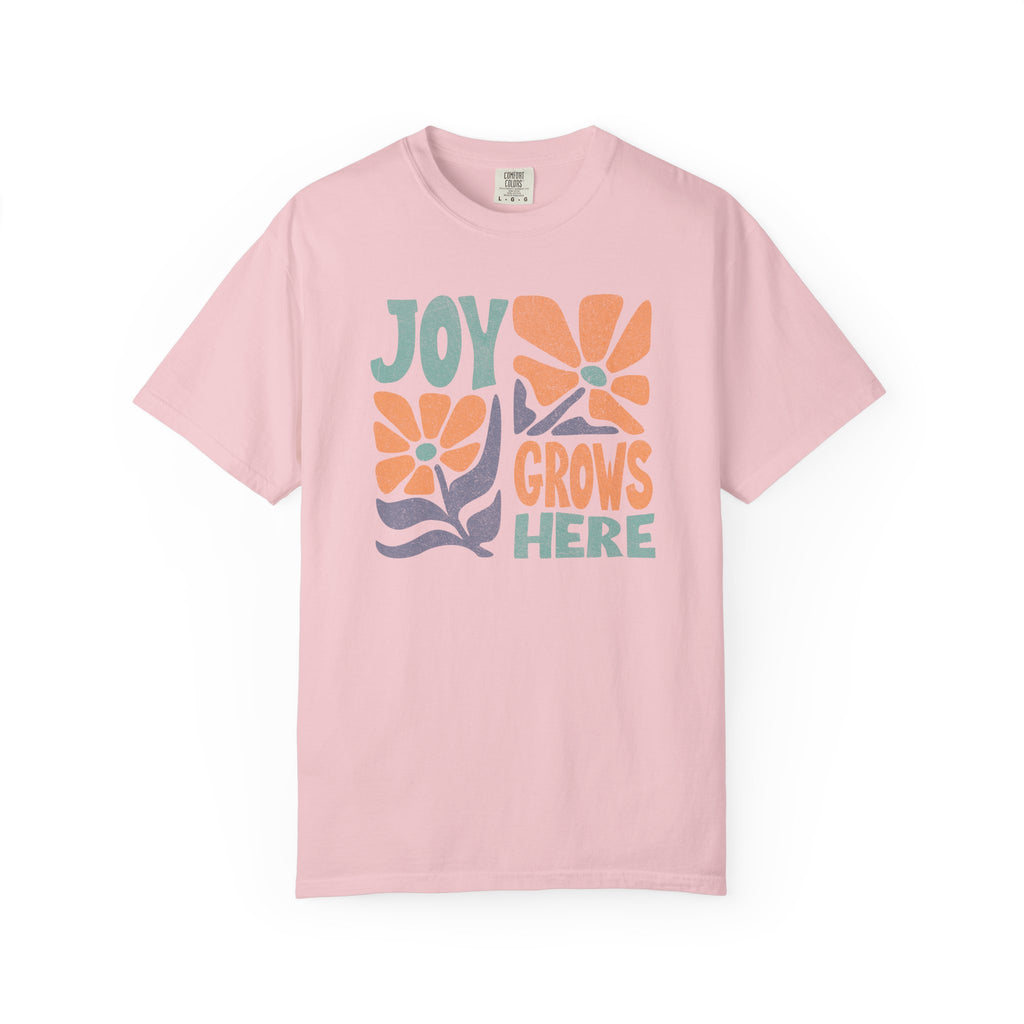 Joy Grows Here Floral T-Shirt