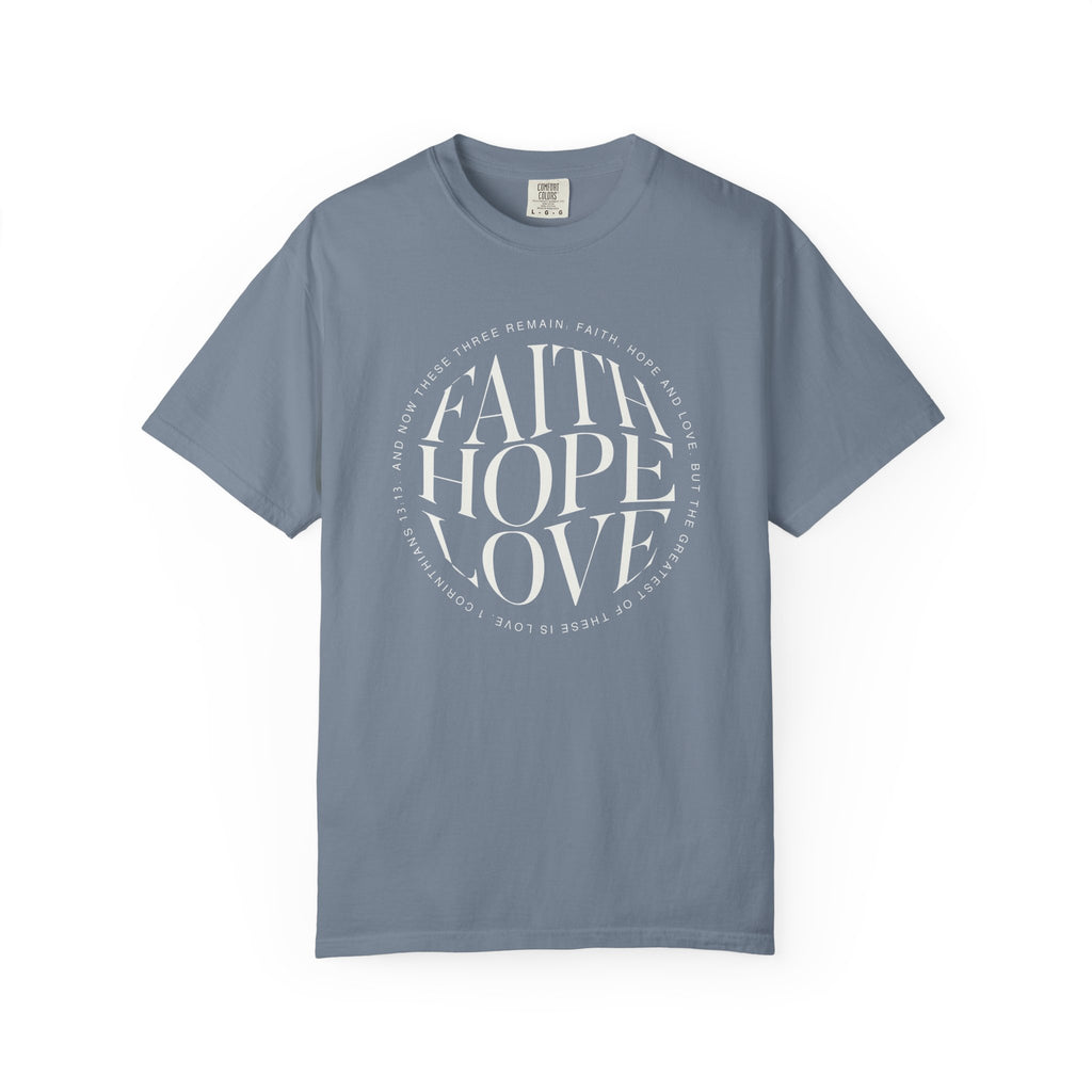 Faith Hope Love Minimalist T-shirt