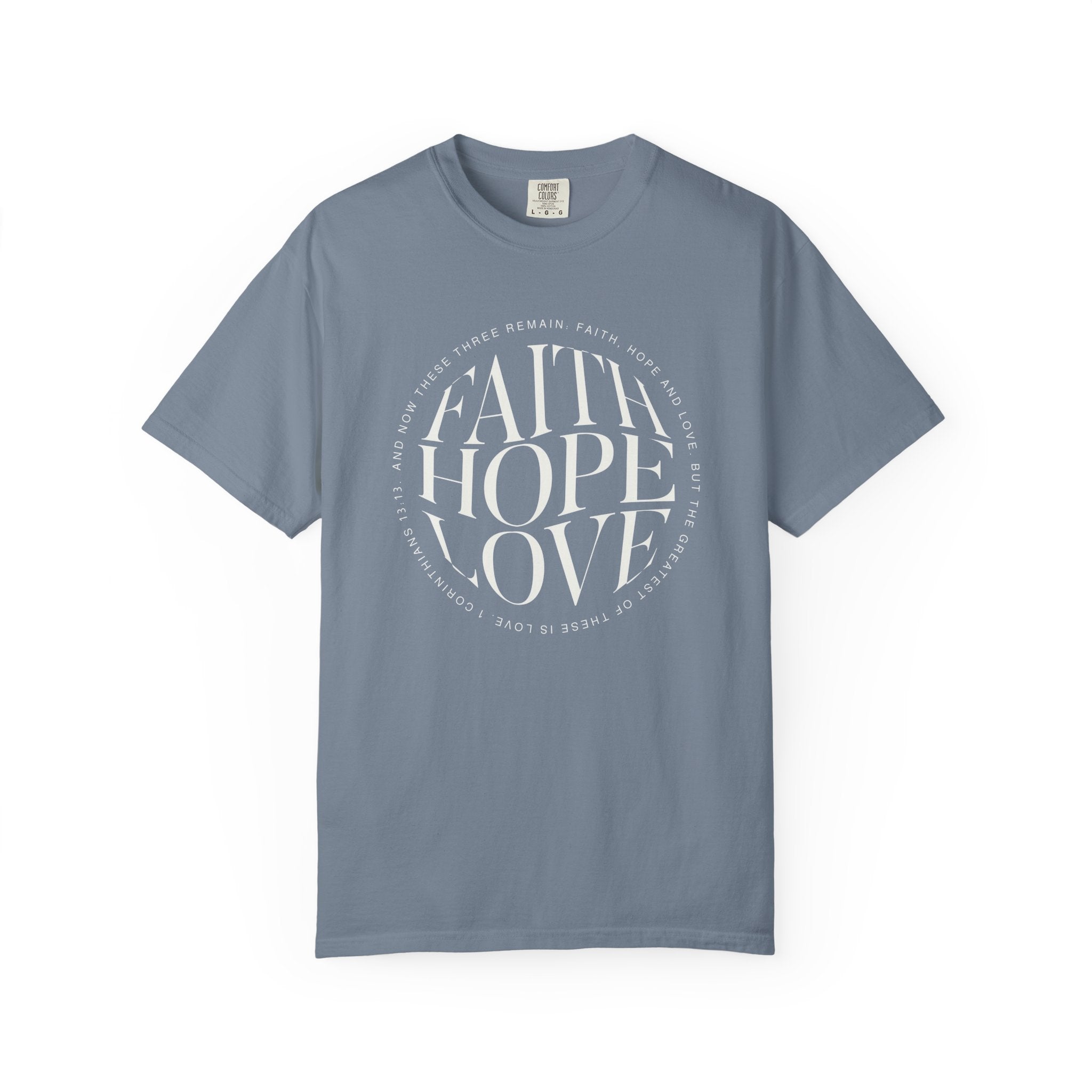 Faith Hope Love Minimalist T-shirt