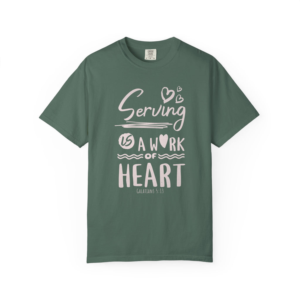 Serving Is a Work of Heart T-Shirt