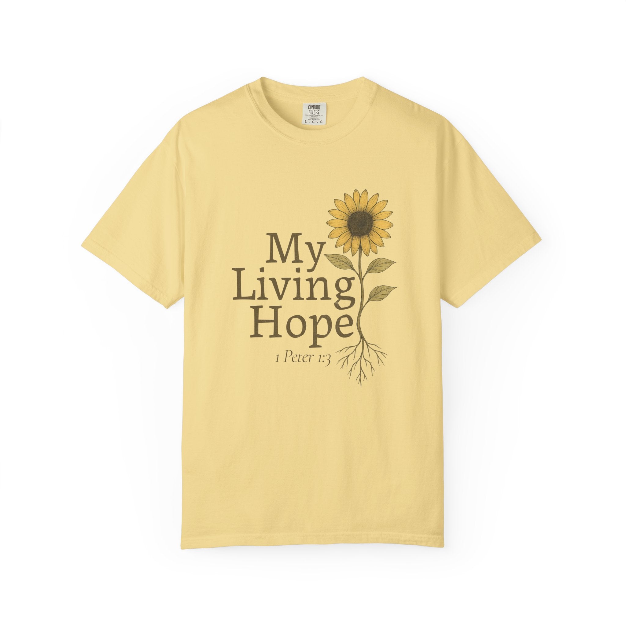 My Living Hope Sunflower T-Shirt