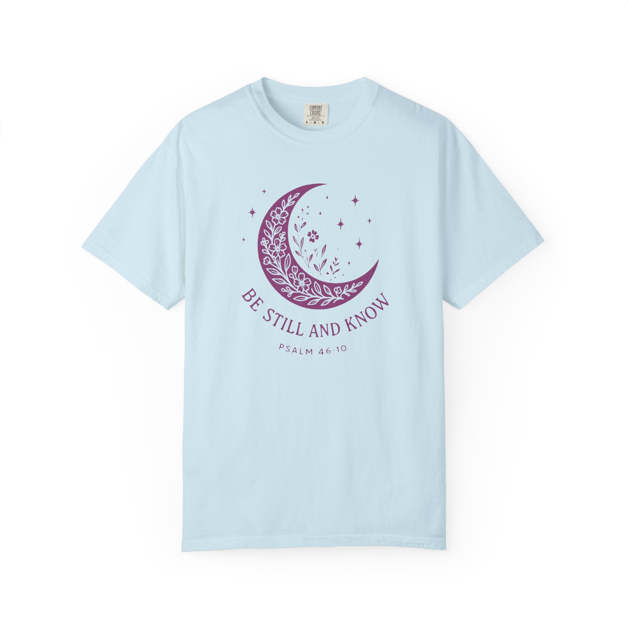 Be Still and Know Floral Moon T-Shirt