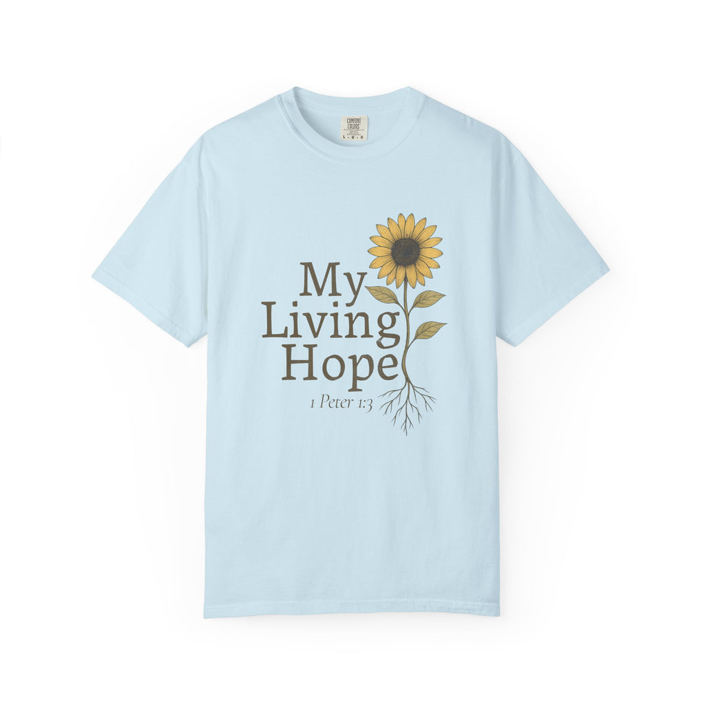 My Living Hope Sunflower T-Shirt