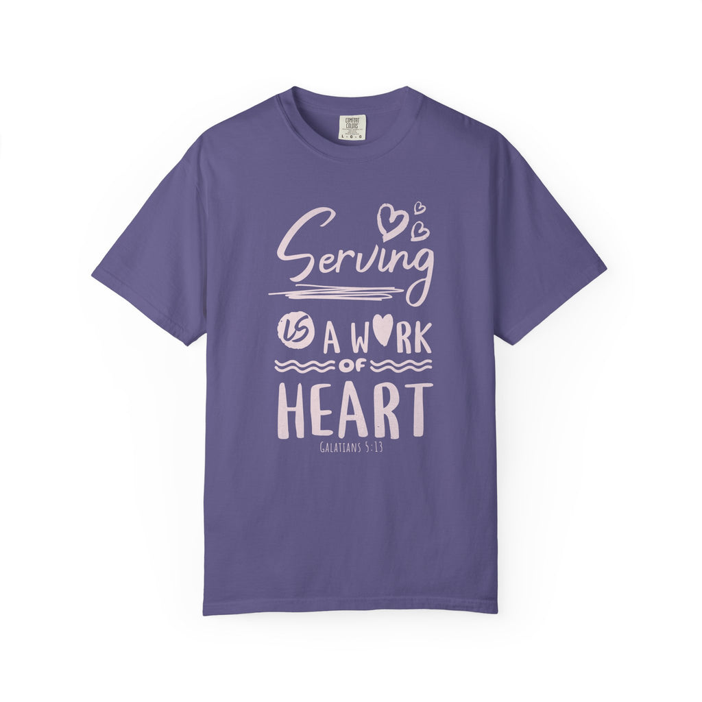 Serving Is a Work of Heart T-Shirt