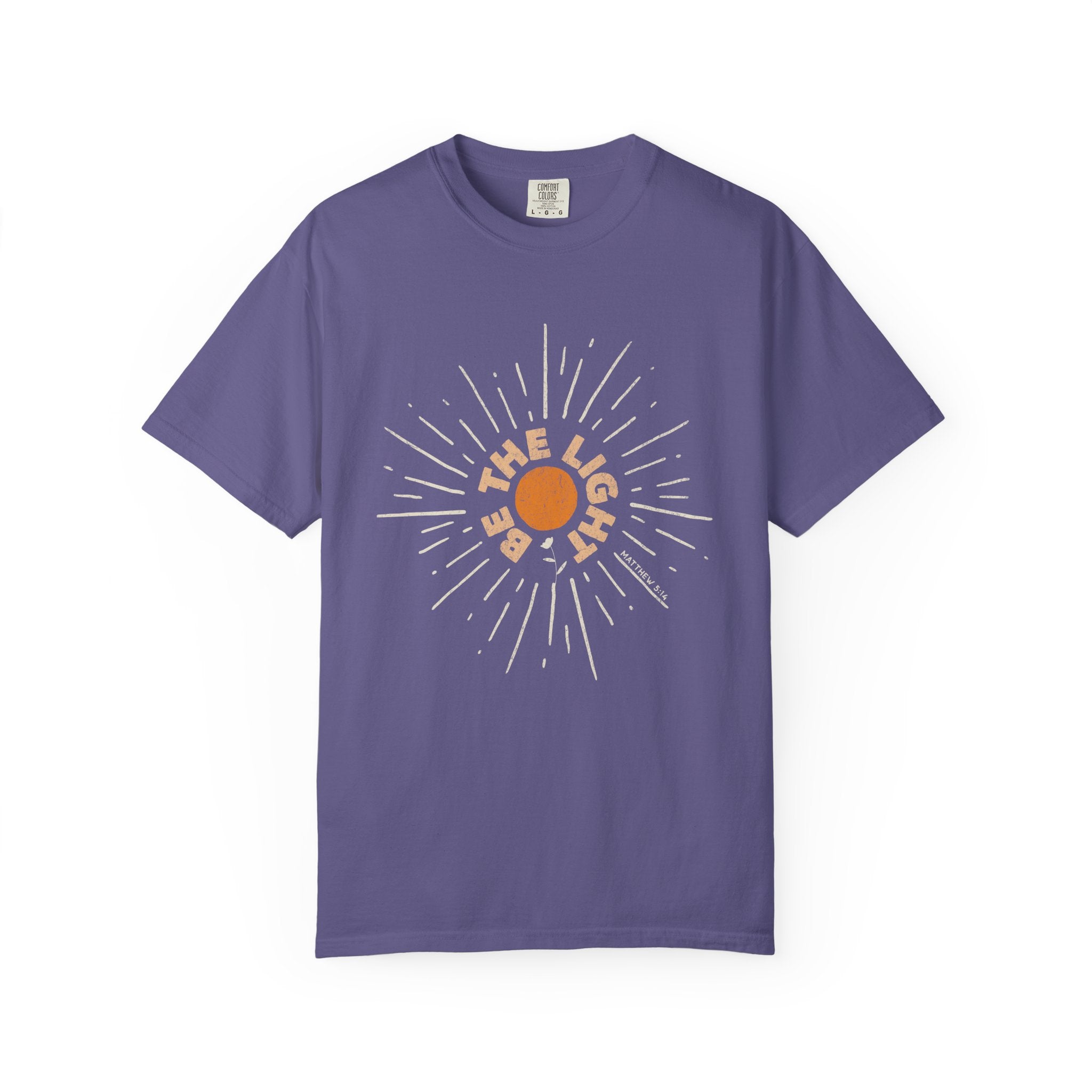 Be The Light  Sunburst T-shirt