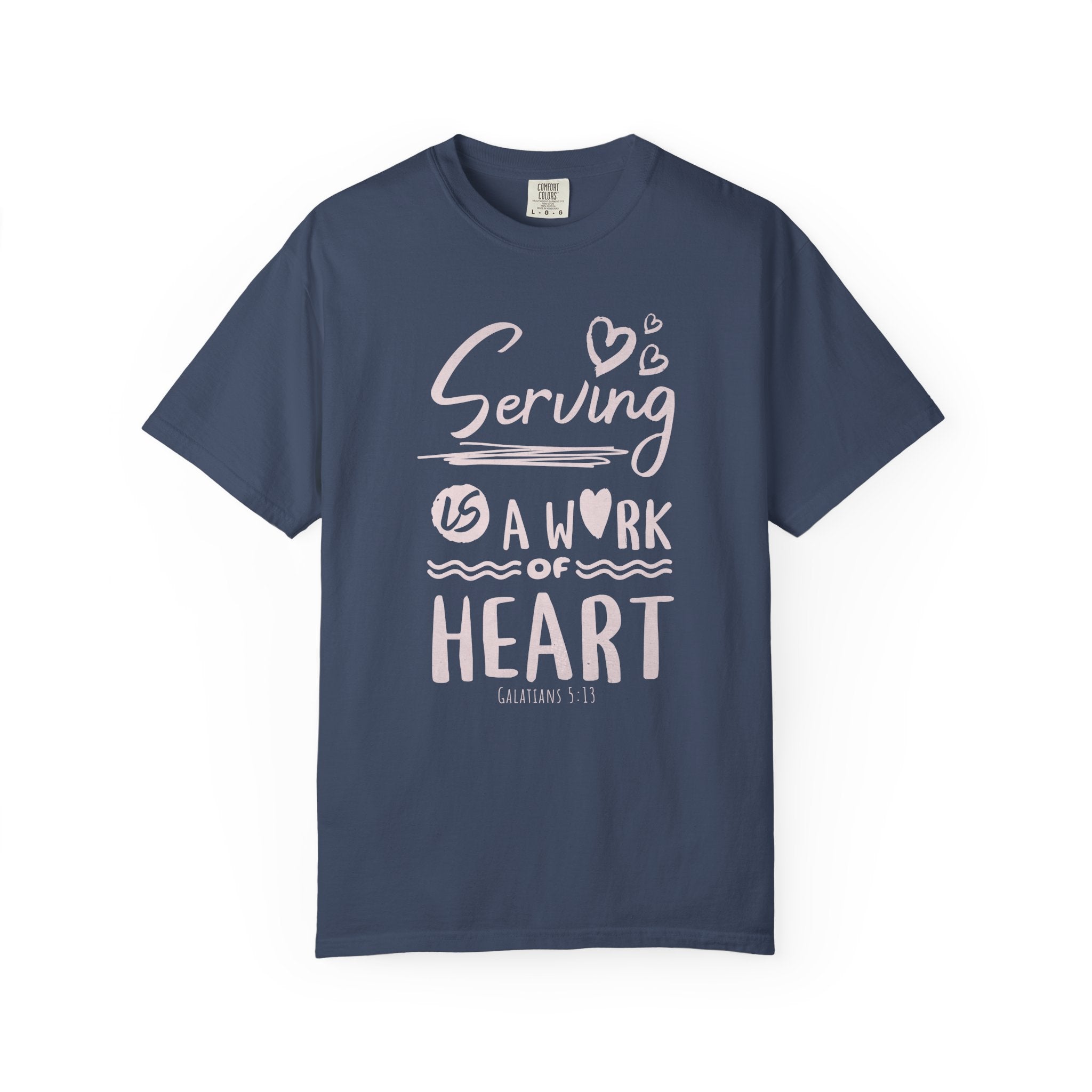 Serving Is a Work of Heart T-Shirt
