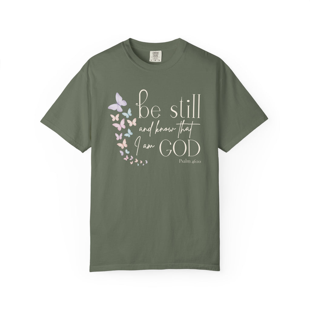 Be Still and Know Butterflies T-Shirt
