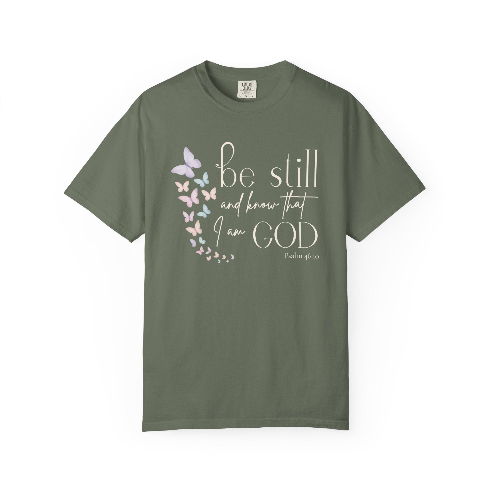 Be Still and Know Butterflies T-Shirt