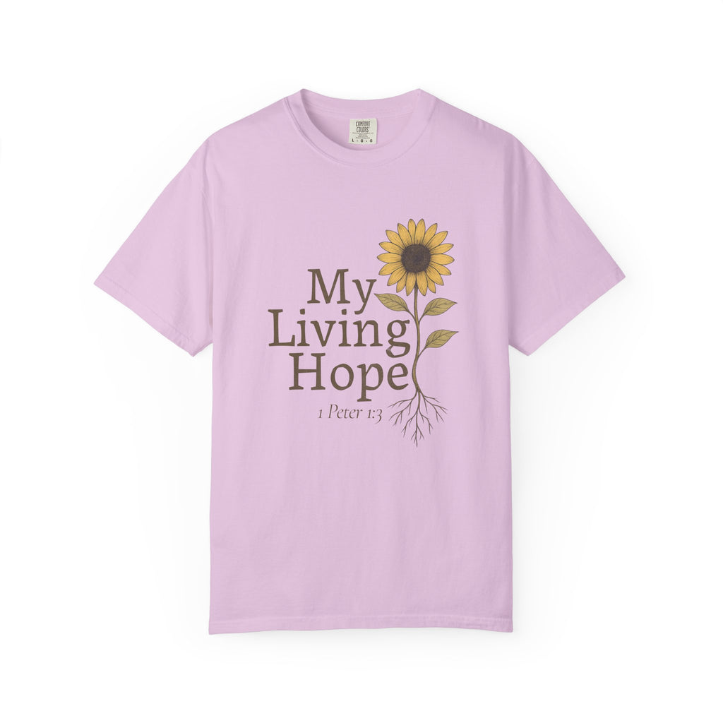 My Living Hope Sunflower T-Shirt