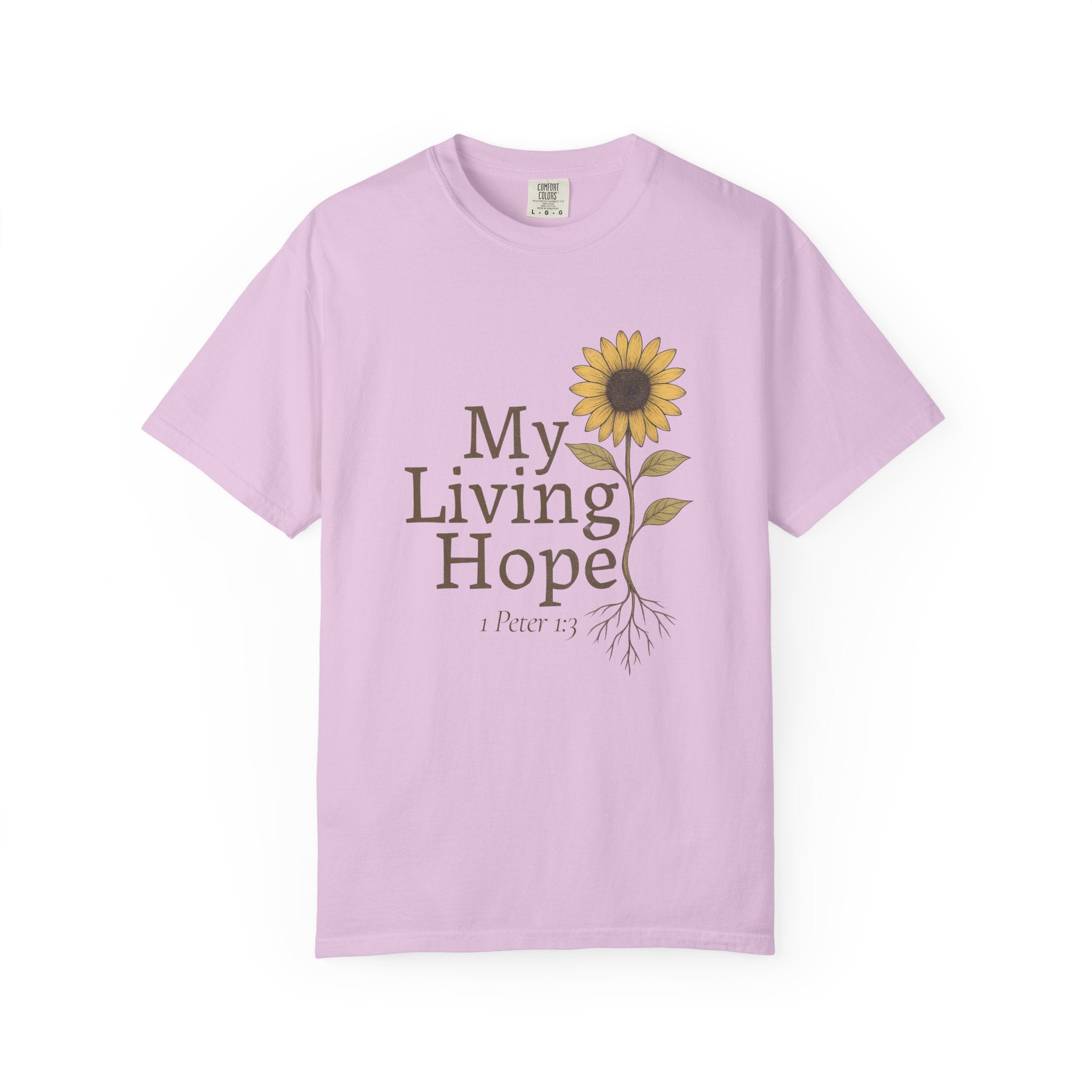 My Living Hope Sunflower T-Shirt