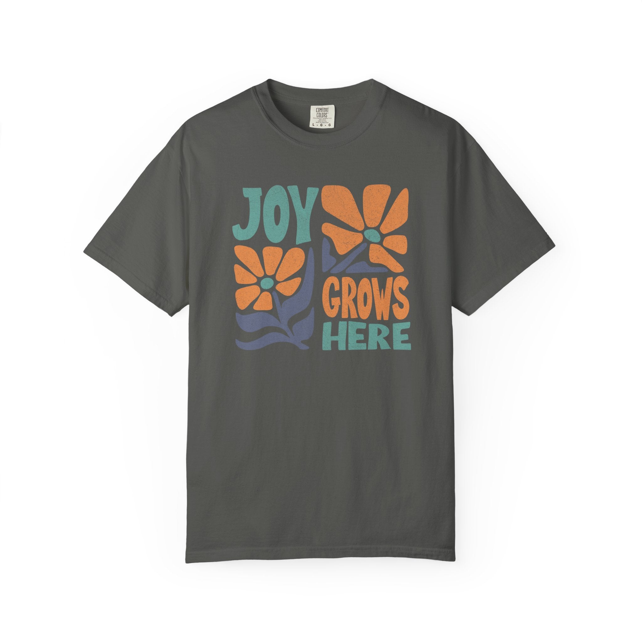 Joy Grows Here Floral T-Shirt