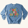 Be the Light Christmas Lights Sweatshirt