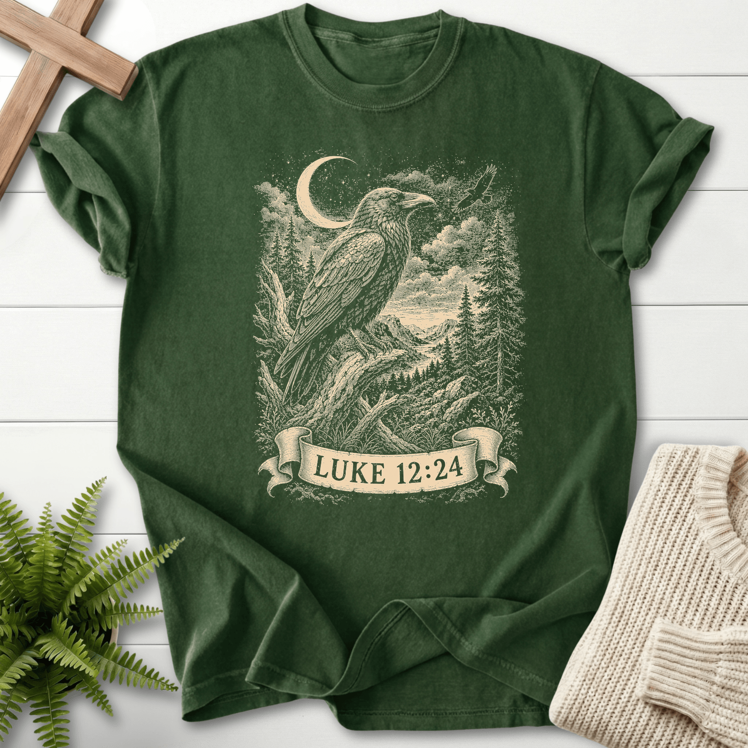 Consider the Ravens T-Shirt in Hemp | She Wears Faith