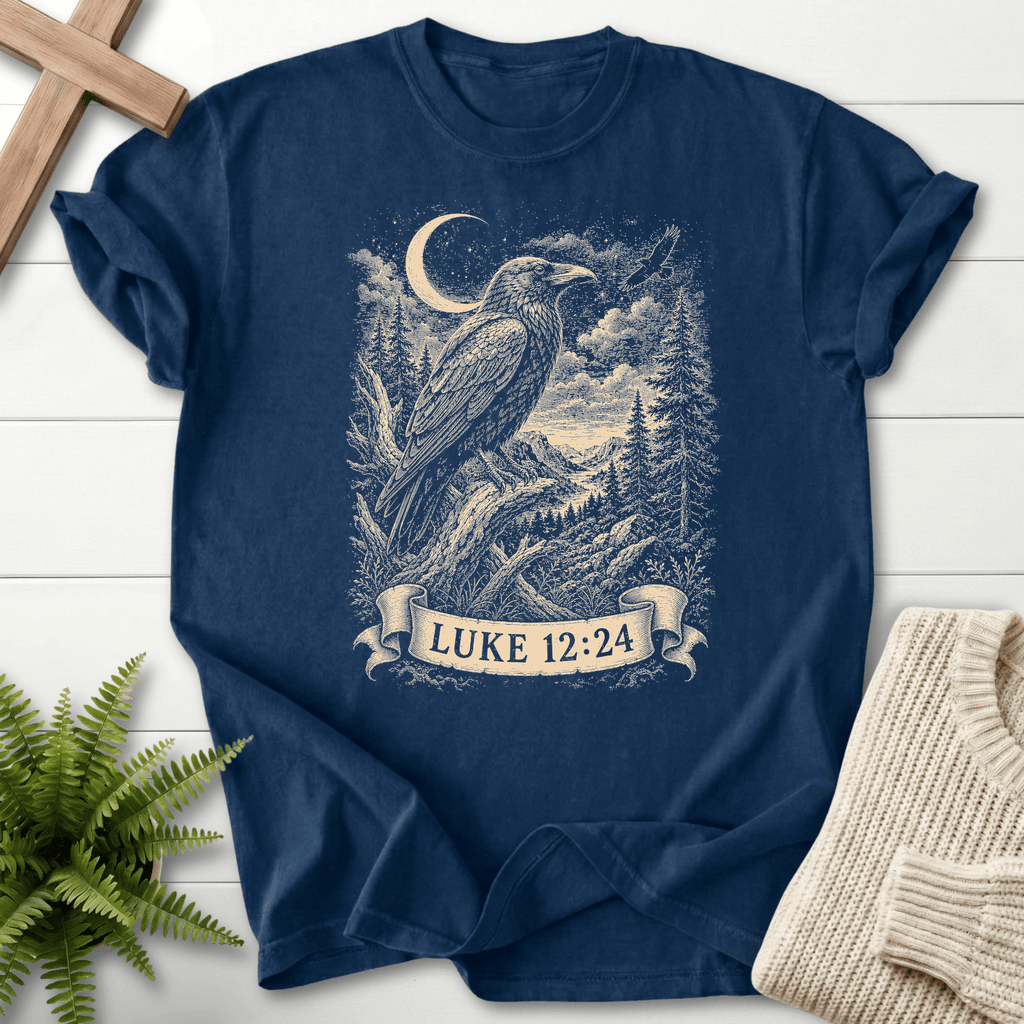 Consider the Ravens T-Shirt in Navy | She Wears Faith
