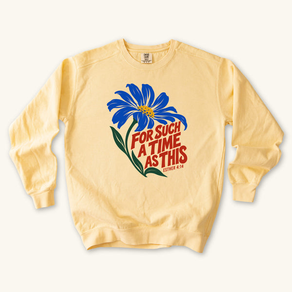 For Such a Time Daisy Sweatshirt