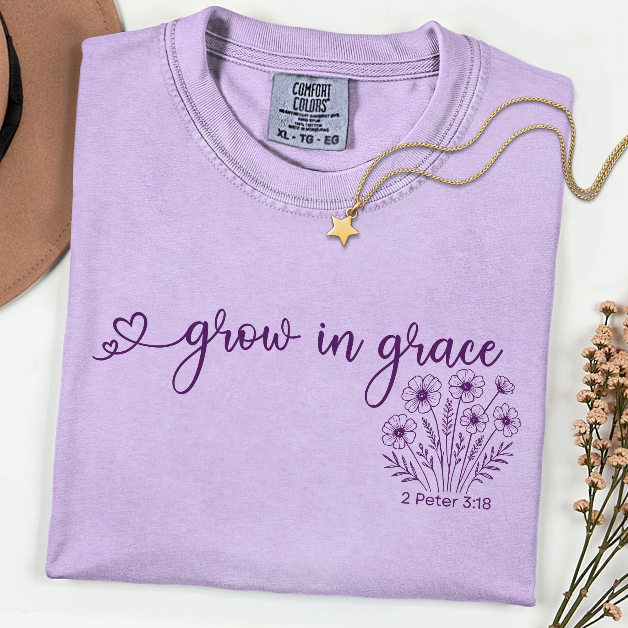 Grow in grace wildflower T-Shirt