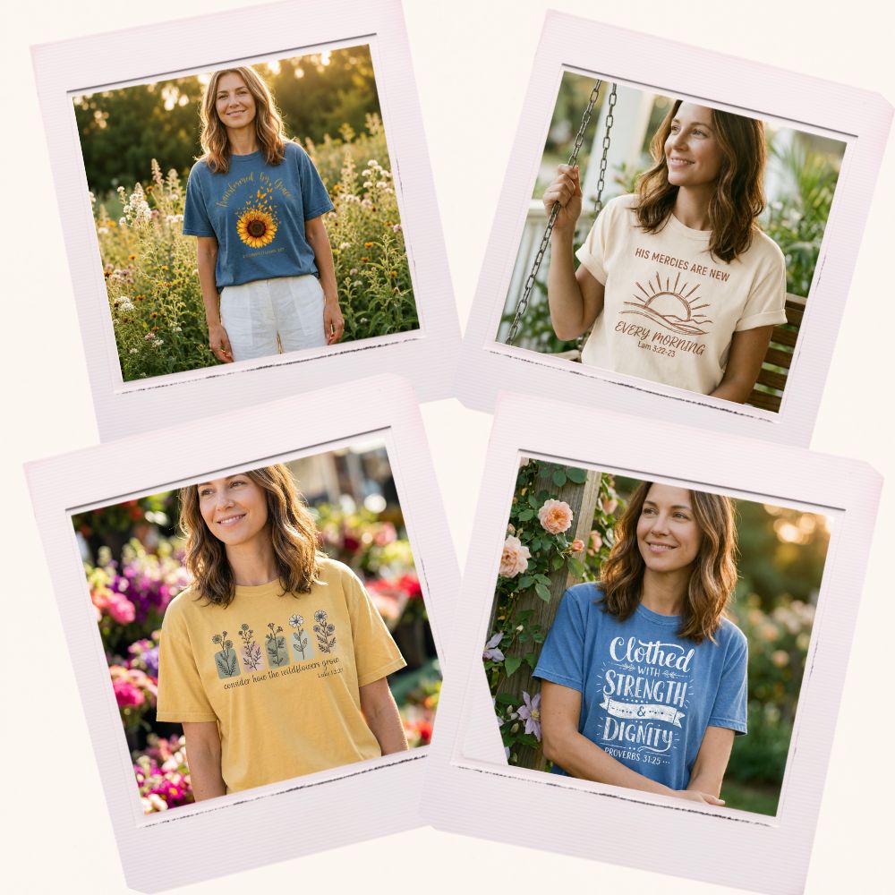 All Things New faith-inspired apparel — She Wears Faith