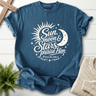 Sun Moon and Stars Praise Him T-Shirt