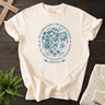Word of God Stands Forever Isaiah 40:8 Floral T-Shirt