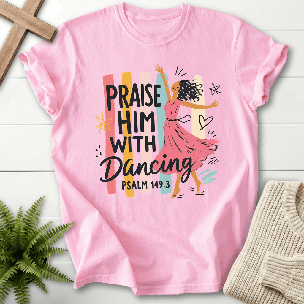 Worship Dance T-Shirt in Blossom | She Wears Faith